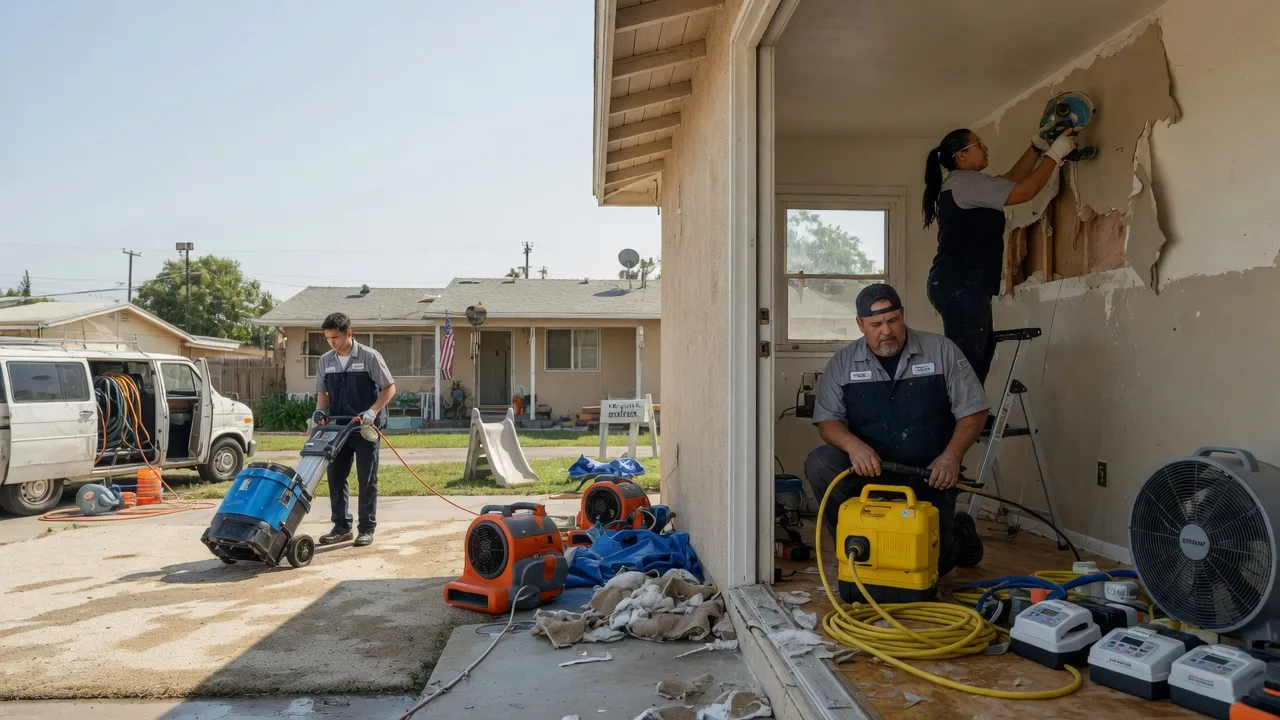 Water Damage Restoration in Newhall, IA near me